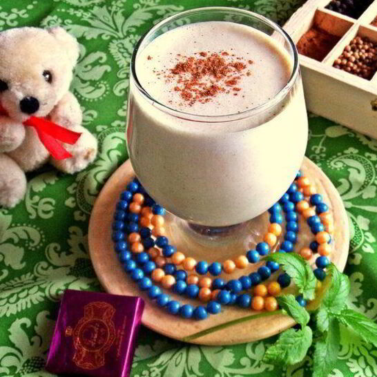 Рецепт молочного коктейля арахисового