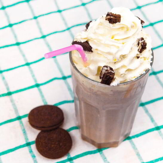 Рецепт молочного коктейля oreo