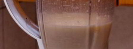 молочный коктейль с бананом и шоколадом. Шаг 3