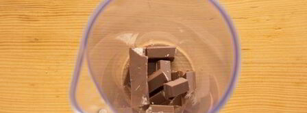 молочный коктейль с kit-kat. Шаг 4