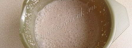 молочный коктейль с коньяком и шоколадным пудингом. Шаг 7