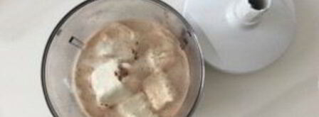 молочный коктейль с шоколадом. Шаг 3