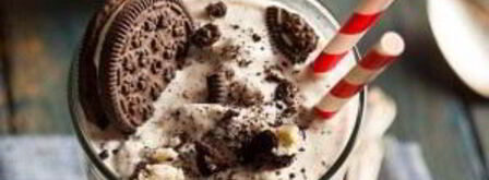 молочный коктейль с шоколадом. Шаг 4