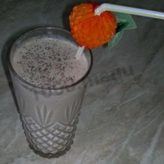 Рецепт шоколадного молочного коктейля с бананом