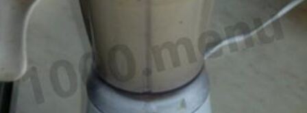 шоколадный молочный коктейль с бананом. Шаг 6