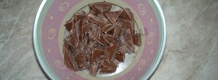 шоколадный молочный коктейль с бананом. Шаг 7