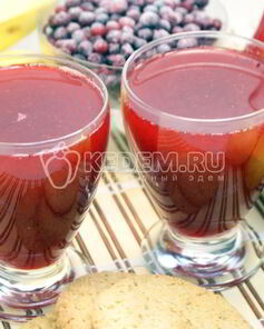 Брусничный морс