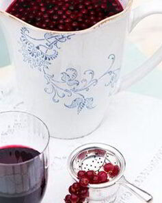 Домашний ягодный морс