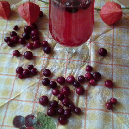 Рецепт клюквенно-апельсинового морс