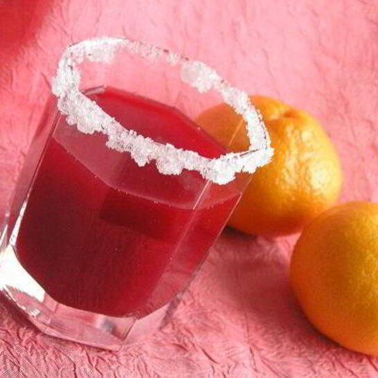 Рецепт клюквенно-мандаринового морс