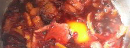 клюквенно-мандариновый морс. Шаг 9