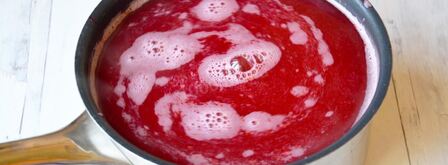 морс из свежей брусники. Шаг 7