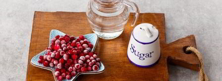 морс из замороженной клюквы. Шаг 3