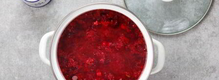 морс из замороженной клюквы. Шаг 8