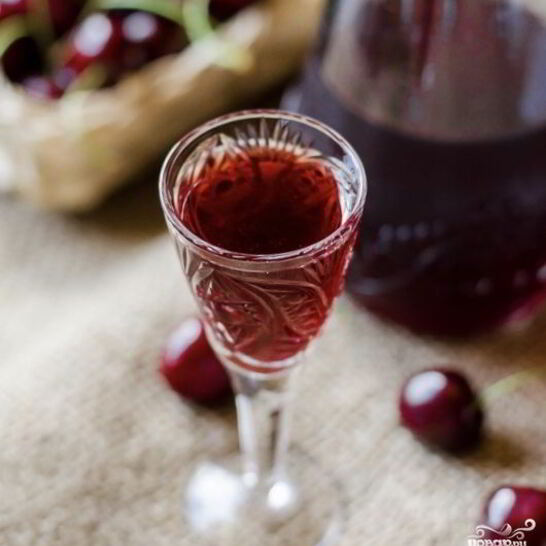 Рецепт наливки из вишни на водке