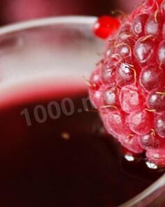 Малиновая настойка на водке