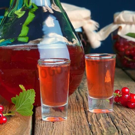 Рецепт настойки из красной смородины