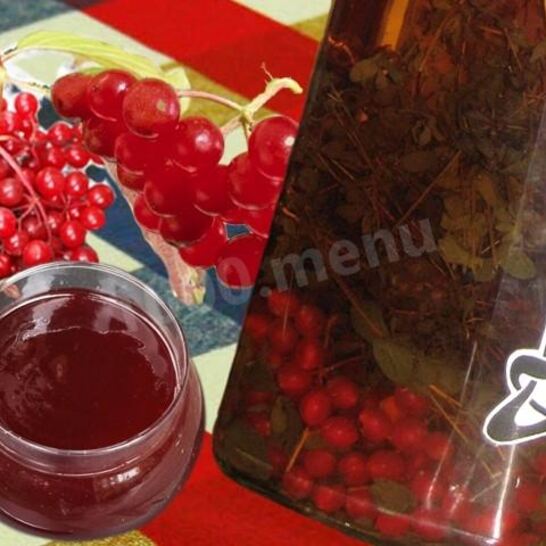 Рецепт настойки калина на спирту