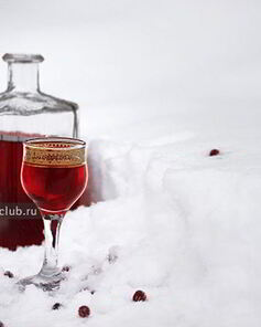 Настойка на бруснике