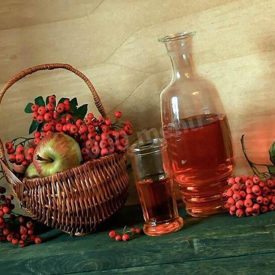 Рецепт настойки рябина на коньяке