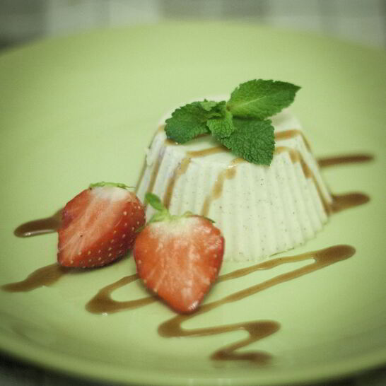 Рецепт панны-котты с карамельным сиропом