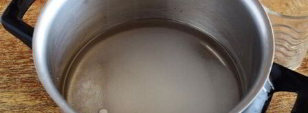 сахарный сироп для пропитки бисквита. Шаг 6