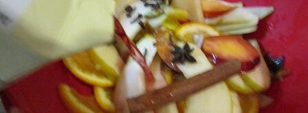 газированная сангрия с минералкой. Шаг 8