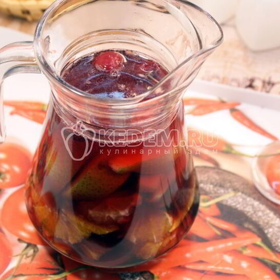 Рецепт освежающей сангрии