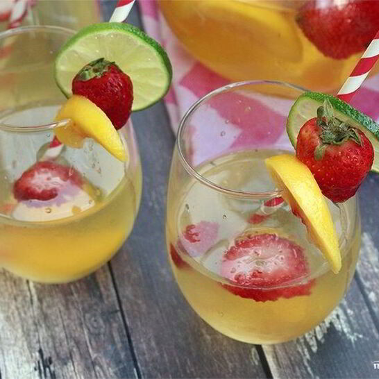 Рецепт сангрии из белого вина