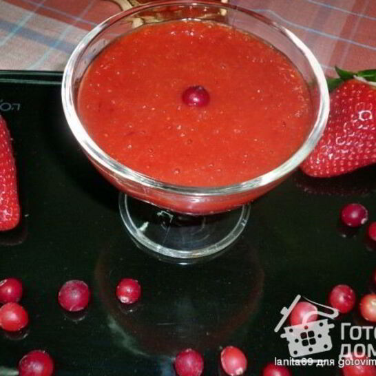 Рецепт соуса сангрияк мясу из клюквы и клубники