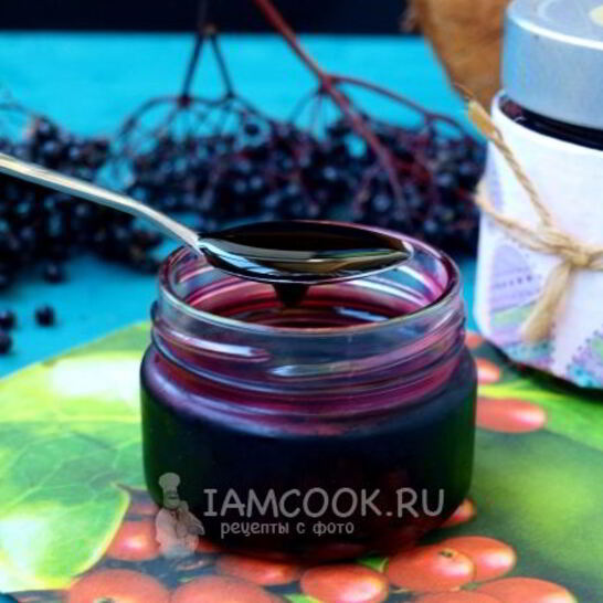 Рецепт сиропа из черной бузины