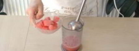 арбузный освежающий смузи. Шаг 3