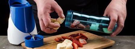 фруктово-творожный смузи с семенами чиа. Шаг 4