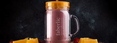 фруктово-творожный смузи с семенами чиа. Шаг 7