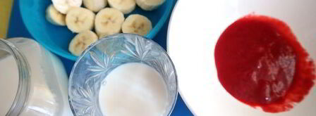 малиновый смузи на миндальном молоке. Шаг 10