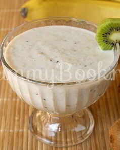 Овсяное смузи с фруктами