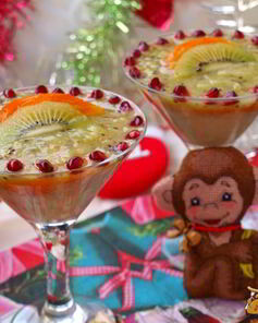 Праздничный фруктовый смузи