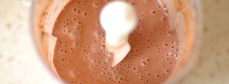 шоколадно-малиновый смузи для взрослых. Шаг 3