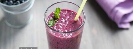 смузи из черники. Шаг 5