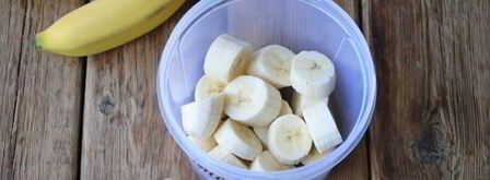 смузи из кефира и банана. Шаг 4