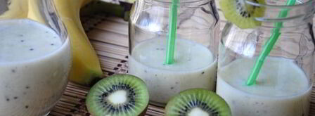 смузи из кефира и банана. Шаг 9