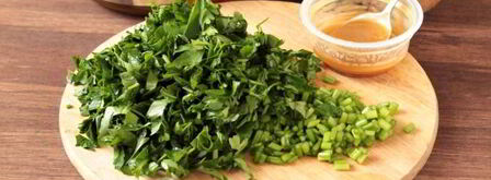 смузи из петрушки. Шаг 4