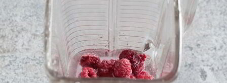 смузи из замороженной малины. Шаг 5