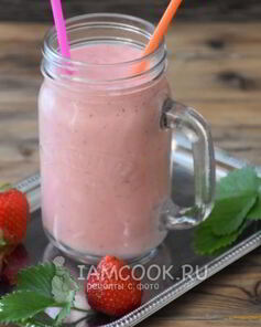 Смузи Клубничный чизкейк