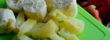 смузи с ананасом. Шаг 3