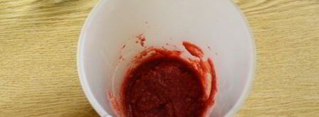 смузи с авокадо и клубникой. Шаг 7