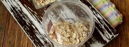 смузи с творогом, овсянкой и смородиной. Шаг 6