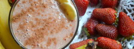 смузи со свежей клубникой. Шаг 6