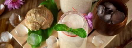 тропический смузи с кокосовым молоком. Шаг 7