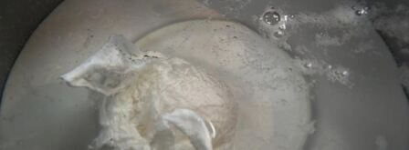 цитрусовый смузи и тост с яйцом пашот. Шаг 3